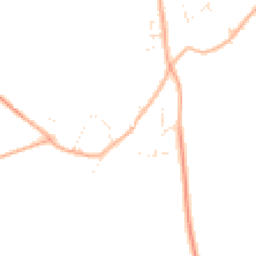 Daytime road noise heatmap for WR11 7PQ