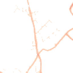 Daytime road noise heatmap for WR11 7QG