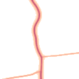 Daytime road noise heatmap for WR11 7QN