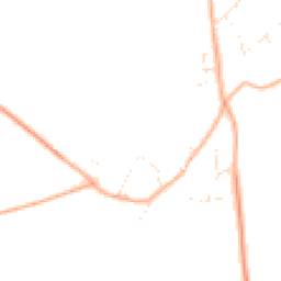 Daytime road noise heatmap for WR11 7RA