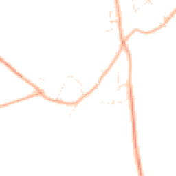 Daytime road noise heatmap for WR11 7RB