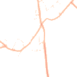 Daytime road noise heatmap for WR11 7RH