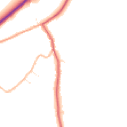 Daytime road noise heatmap for WR11 7US