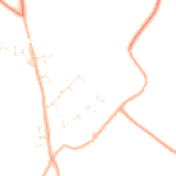 Daytime road noise heatmap for WR11 7XU
