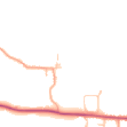 Daytime road noise heatmap for WR11 7YD