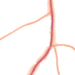 Daytime road noise heatmap for WR11 8AR