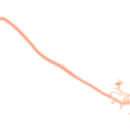 Daytime road noise heatmap for WR11 8JA