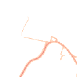 Daytime road noise heatmap for WR11 8JZ