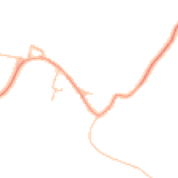Daytime road noise heatmap for WR11 8LE