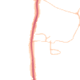 Daytime road noise heatmap for WR11 8LJ