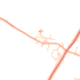 Daytime road noise heatmap for WR11 8NA