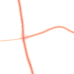 Daytime road noise heatmap for WR11 8QG