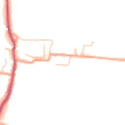 Daytime road noise heatmap for WR11 8TY