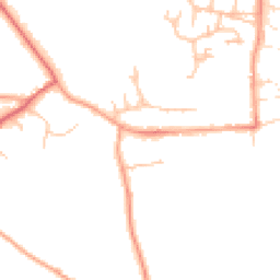 Daytime road noise heatmap for WR12 7AA