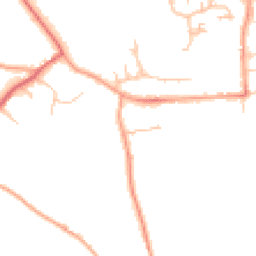 Daytime road noise heatmap for WR12 7AE