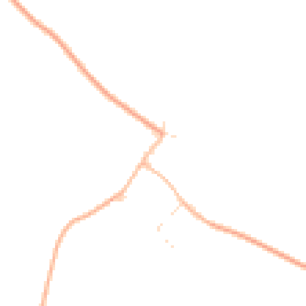 Daytime road noise heatmap for WR12 7AS