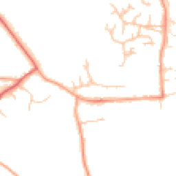 Daytime road noise heatmap for WR12 7BF