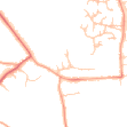 Daytime road noise heatmap for WR12 7BS