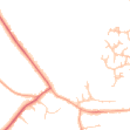 Daytime road noise heatmap for WR12 7BT