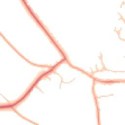 Daytime road noise heatmap for WR12 7BX