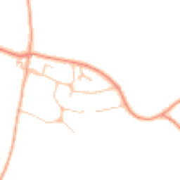 Daytime road noise heatmap for WR12 7HF