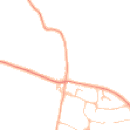 Daytime road noise heatmap for WR12 7HR
