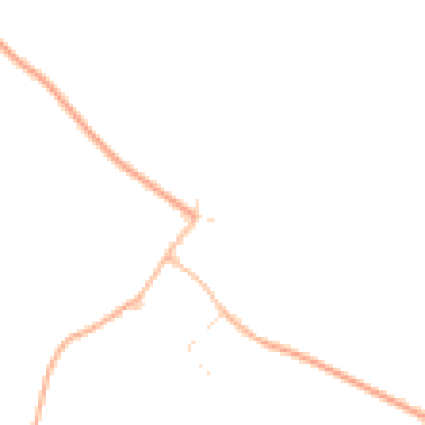 Daytime road noise heatmap for WR12 7JB