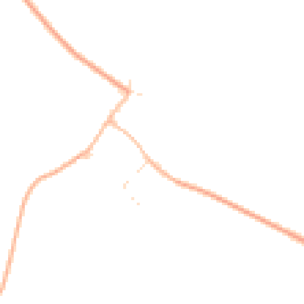 Daytime road noise heatmap for WR12 7JF