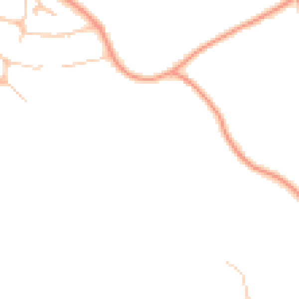 Daytime road noise heatmap for WR12 7NT
