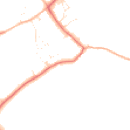 Daytime road noise heatmap for WR12 7PH