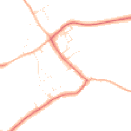 Daytime road noise heatmap for WR12 7PJ