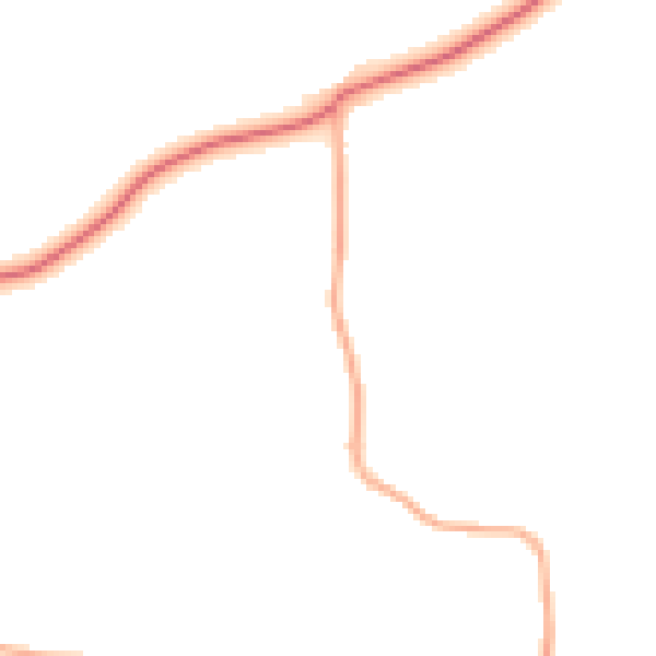 Daytime road noise heatmap for WR12 7PX