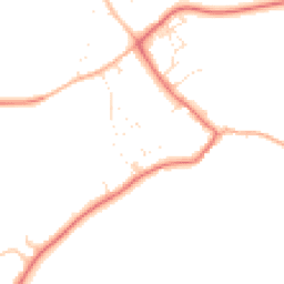 Daytime road noise heatmap for WR12 7QD