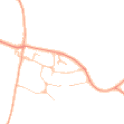 Daytime road noise heatmap for WR12 7QQ