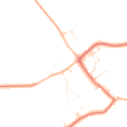 Daytime road noise heatmap for WR12 7RL