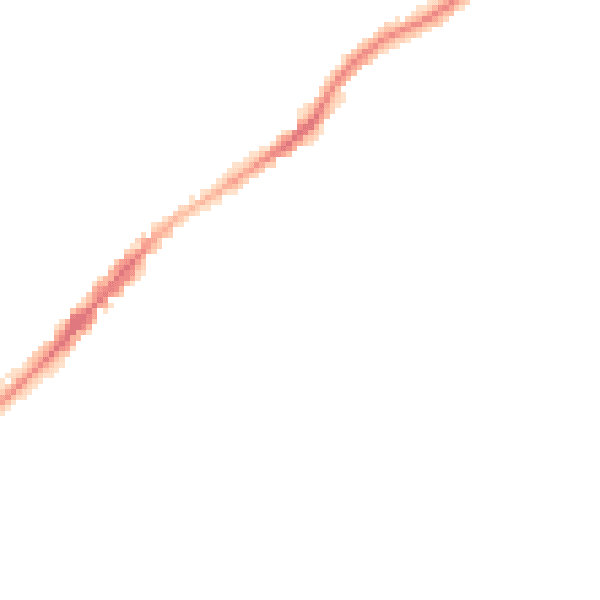 Night-time road noise heatmap for WR14 1AJ