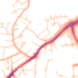 Daytime road noise heatmap for WR14 1AU