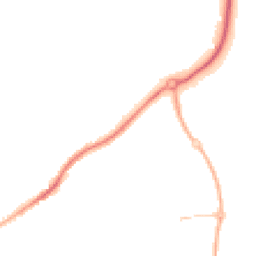 Night-time road noise heatmap for WR14 1BD