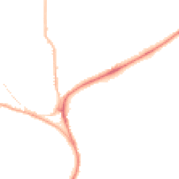 Night-time road noise heatmap for WR14 1DE