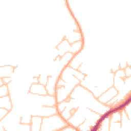 Daytime road noise heatmap for WR14 1DN