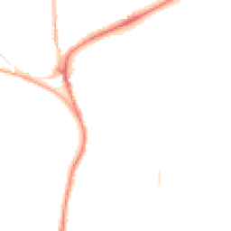 Night-time road noise heatmap for WR14 2JT