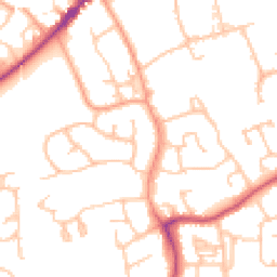 Daytime road noise heatmap for WR14 2SG