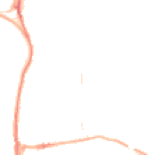 Night-time road noise heatmap for WR14 2TP