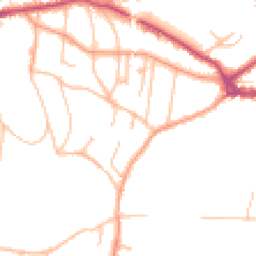 Daytime road noise heatmap for WR14 3HX