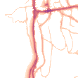 Daytime road noise heatmap for WR14 3HZ