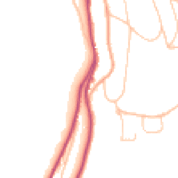 Daytime road noise heatmap for WR14 3LJ