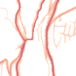 Daytime road noise heatmap for WR14 4ER