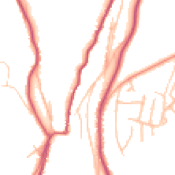 Daytime road noise heatmap for WR14 4EU