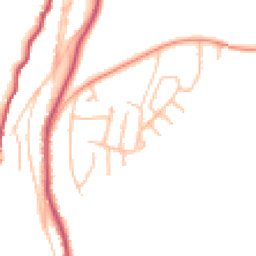 Daytime road noise heatmap for WR14 4XD