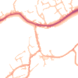 Daytime road noise heatmap for WR15 8AA